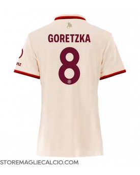 Bayern Munich Leon Goretzka #8 Maglia Gara Terza Repliche 2024-25 Donna